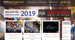 Desktop Screenshot of nycnewyears.com